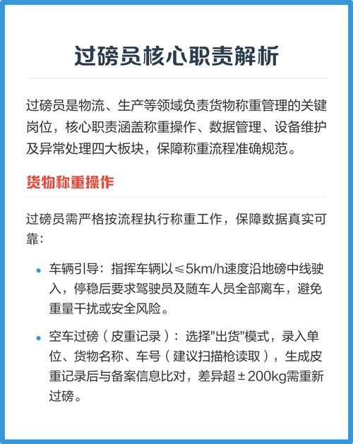 擔(dān)任貨運(yùn)員貨運(yùn)員的職責(zé)